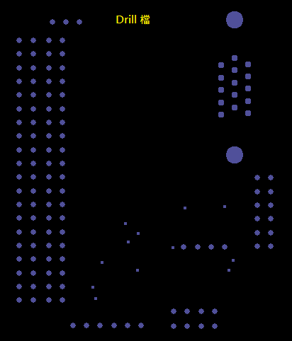 產(chǎn)生Drill File及 Map File 的Gerber 檔案，此會(huì)產(chǎn)生描述此PCB所用到的鉆孔的孔徑尺寸及鉆孔的座標(biāo)資訊。